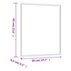 vidaXL Wall Mirror 50x60 cm Glass Rectangle