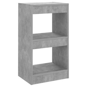 vidaXL Book Cabinet | Concrete grey | Engineered wood | Book Cabinet
