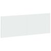 vidaXL Wall-Mounted Headboard ARNHEM White Engineered Wood