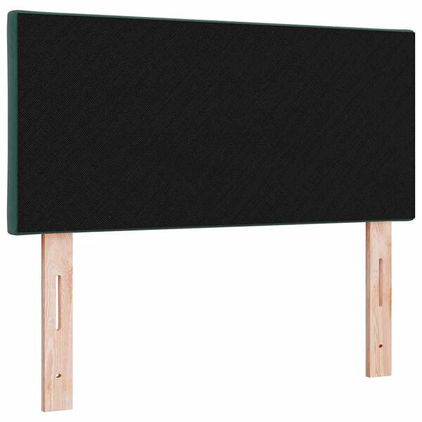 vidaXL Headboard Height Adjustable Dark green 100 cm Velvet