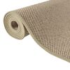 vidaXL Carpet Runner Sisal Look Sand 80x200 cm