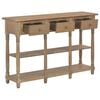 vidaXL Console Table 110x30x76cm Engineered Wood