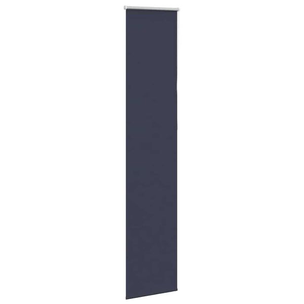vidaXL Roller Blind Blackout Marine 55x230 cm Fabric Width 50.7 cm Polyester