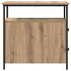 vidaXL Bedside Cabinet Artisan oak 30 x 60 x 60 cm Engineered wood