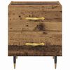 vidaXL Bedside Cabinet Old Wood 40 x 35 x 47.5 cm Engineered Wood