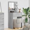 vidaXL Bedroom Dressing Tables Grey Sonoma 80 x 39.6 x 135 cm