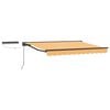 vidaXL Electric Retractable Awning Sand 4 x 2 m