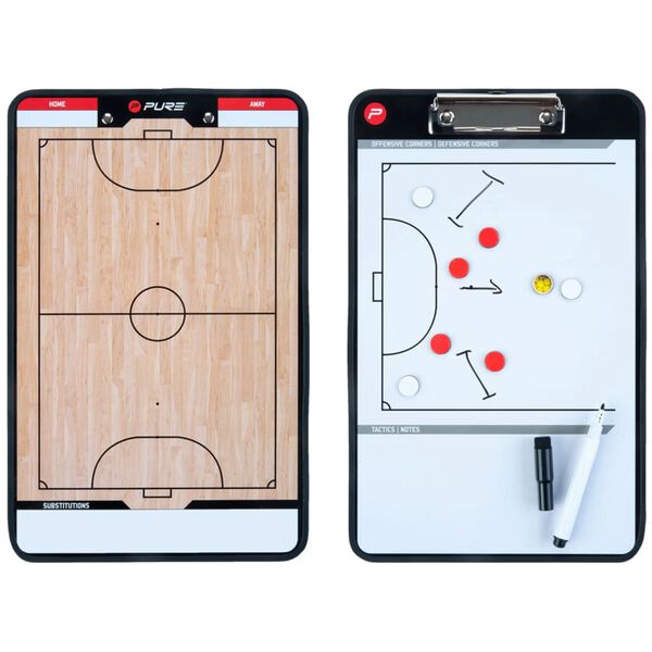 Pure2Improve Double-sided Coach Board Futsal 35x22 cm P2I100650