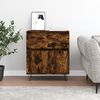vidaXL Sideboard Smoked Oak 60x35x70 cm Engineered Wood