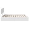 vidaXL Storage Bed with Headboard White 180 x 200 cm Engineered Wood