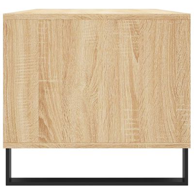 vidaXL Coffee Table Sonoma Oak 90x49x45 cm Engineered Wood