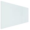 vidaXL Fireplace Glass Plate Rectangular 120x60 cm