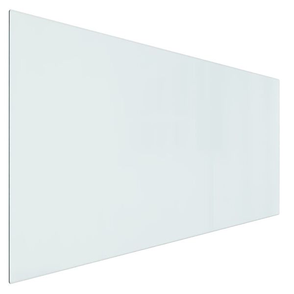 vidaXL Fireplace Glass Plate Rectangular 120x60 cm