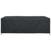 vidaXL Furniture Cover Plain Black 300 x 200 x 90 cm 210D