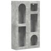 vidaXL Hanging Cabinet Concrete Grey 59 x 20 x 100 cm Engineered Wood