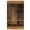 vidaXL LED Sideboard Old Wood 41 x 37 x 67 cm Engineered Wood