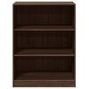 vidaXL Wardrobe Brown Oak 77x48x102 cm Engineered Wood