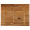 vidaXL Table Top Live Edge 90x80x2.5 cm Solid Wood Mango