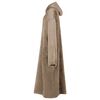 vidaXL Blanket Hoodie Camel L Flannel