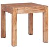 vidaXL Coffee Table 53x50x50 cm Solid Mahogany Wood