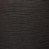Capi Vase Nature Rib Ball 62x48 cm Black KBLR271