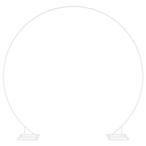 vidaXL Wedding Arch White 220 x 45 x 200 cm Steel