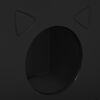 vidaXL Cat House Black 72 x 42.5 x 70 cm Engineered Wood
