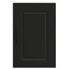 vidaXL Kitchen Wall Cabinet Kalmar Black Engineered Wood