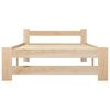 vidaXL Bed Frame without Mattress Solid Pine Wood 90x200 cm