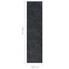 vidaXL Runner Rug BCF Anthracite 100x450 cm