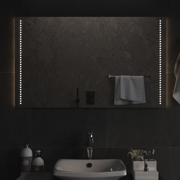 vidaXL LED Bathroom Mirror 60x100 cm