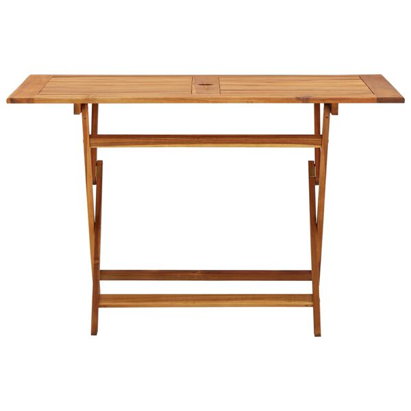 vidaXL 5 Piece Garden Dining Set Solid Acacia Wood