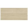 vidaXL Sink Cabinet Sonoma Oak 100x38.5x45 cm Engineered Wood
