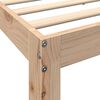 vidaXL Bookcase Bed without Mattress 120x200 cm Solid Wood Pine