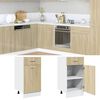 vidaXL Drawer Bottom Cabinet Lyon Sonoma Oak 40x46x81.5 cm Engineered Wood