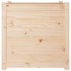 vidaXL Garden Planters 2 pcs 60x60x60 cm Solid Pinewood