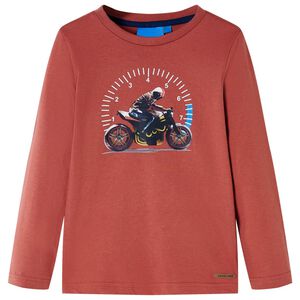 Kids' T-shirt with Long Sleeves Henna 92