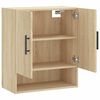 vidaXL Wall Cabinet Sonoma Oak 60x31x70 cm Engineered Wood