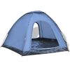 vidaXL 6-person Tent Blue