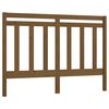 vidaXL Bed Headboard Honey Brown 126x4x100 cm Solid Wood Pine