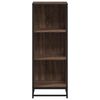 vidaXL Book Cabinet Brown Oak 40x35x107.5 cm Engineered Wood