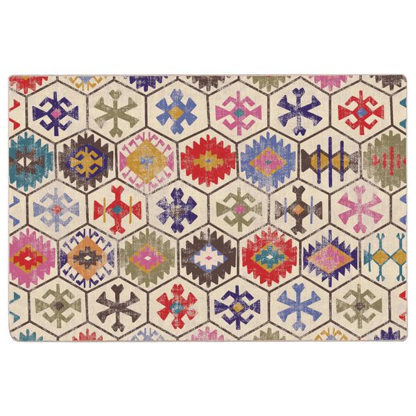 vidaXL Rug Washable Multicolour 120x180 cm Anti Slip