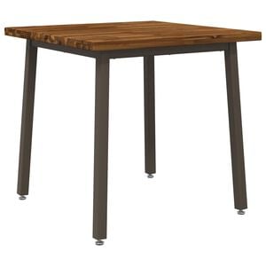 vidaXL Square Dining Table 60 x 55 x 75 cm Solid Acacia Wood