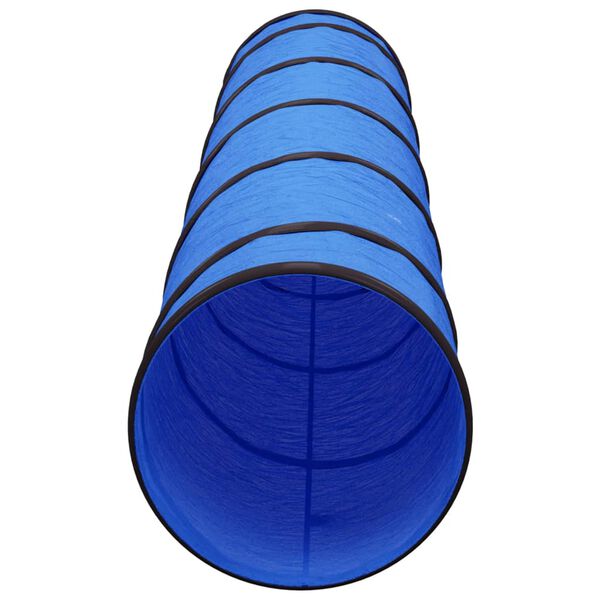 vidaXL Dog Tunnel Blue Ø 40x200 cm Polyester