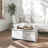 vidaXL Coffee Table Grey Sonoma 90x50x41.5 cm Engineered Wood