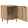 vidaXL Bedside Cabinet Artisan Oak 40 x 40 x 50 cm Engineered Wood