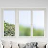 vidaXL Window Films 5 pcs Static Frosted Grey PVC