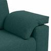 vidaXL Sofa Set 2 pcs Dark Green 219 x 77 x 82 cm Fabric