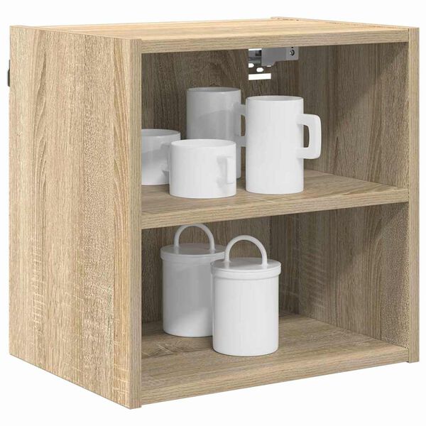 vidaXL Hanging Cabinet Sonoma Oak 40 x 29.5 x 40 cm Engineered Wood