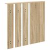 vidaXL Wall-Mounted Coat Rack with Shelf Sonoma oak 84 x 10 x 80 cm